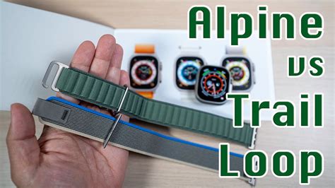 trail loop vs sport loop|apple watch ultra loop review.